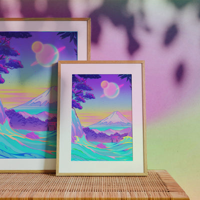 Forget me Not - Holographic Print