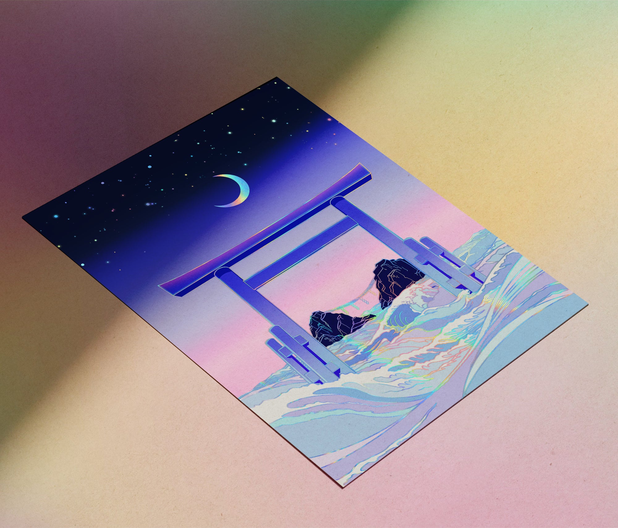 Floating World - Holographic Print