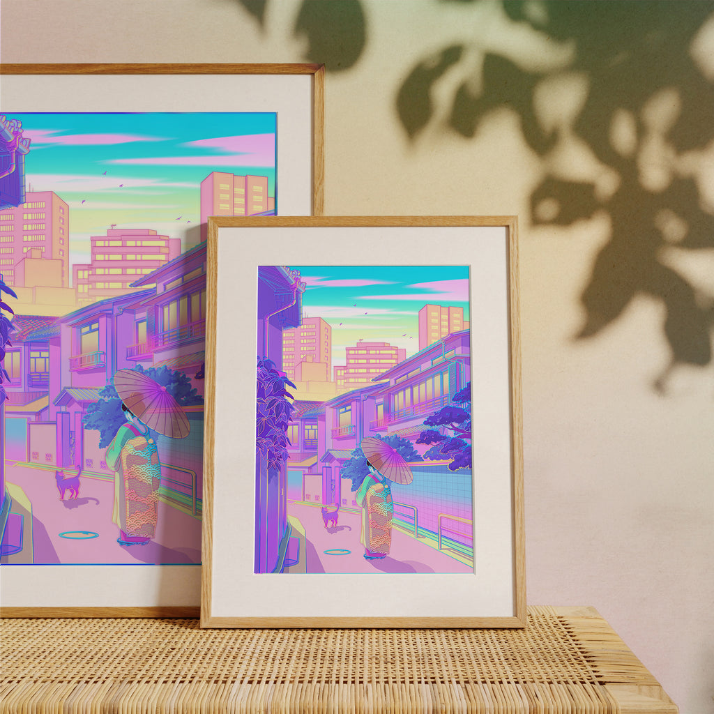 The Encounter - Holographic Print