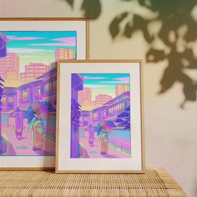 The Encounter - Holographic Print