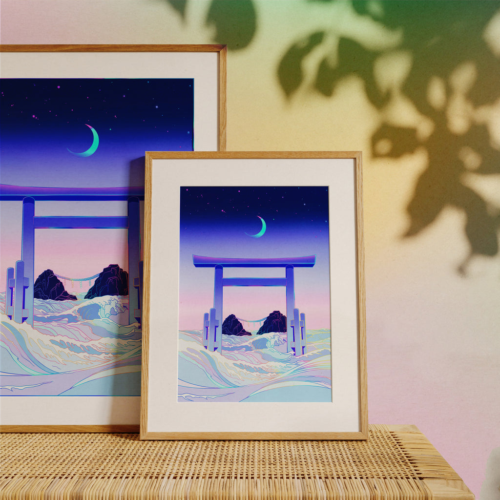 Floating World - Holographic Print
