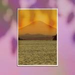 Sunset on Mount  Fuji