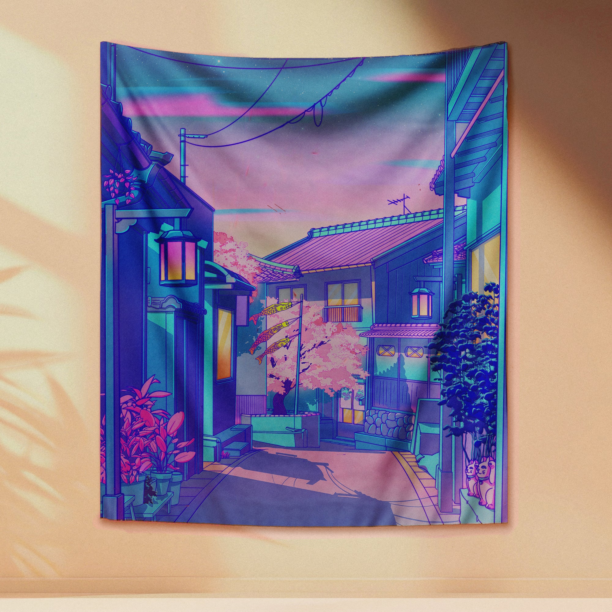 Hanami Street - Wall Hanging