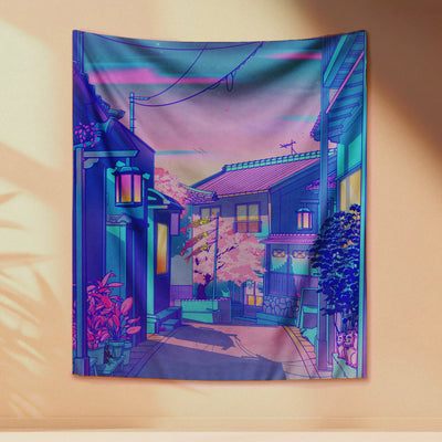 Hanami Street - Wall Hanging