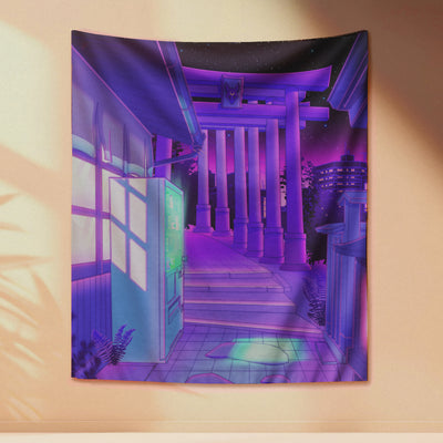 Kitsune Path - Wall Hanging