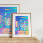 Laundry Blues - Holographic Print