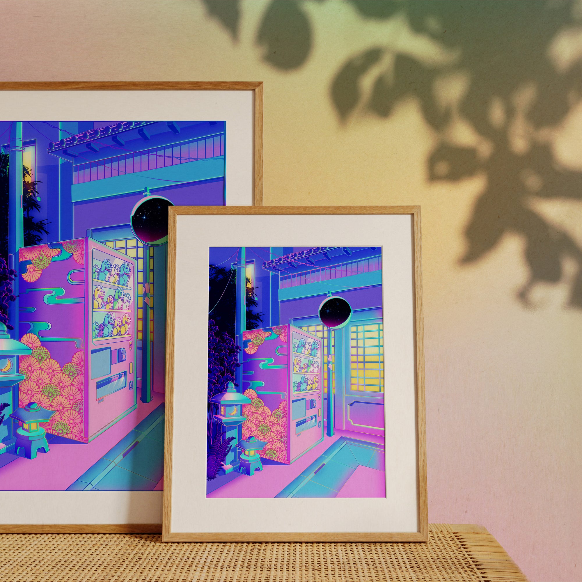 Maneki Machine Holographic Print