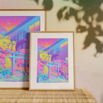 NekoShrine Holographic Print