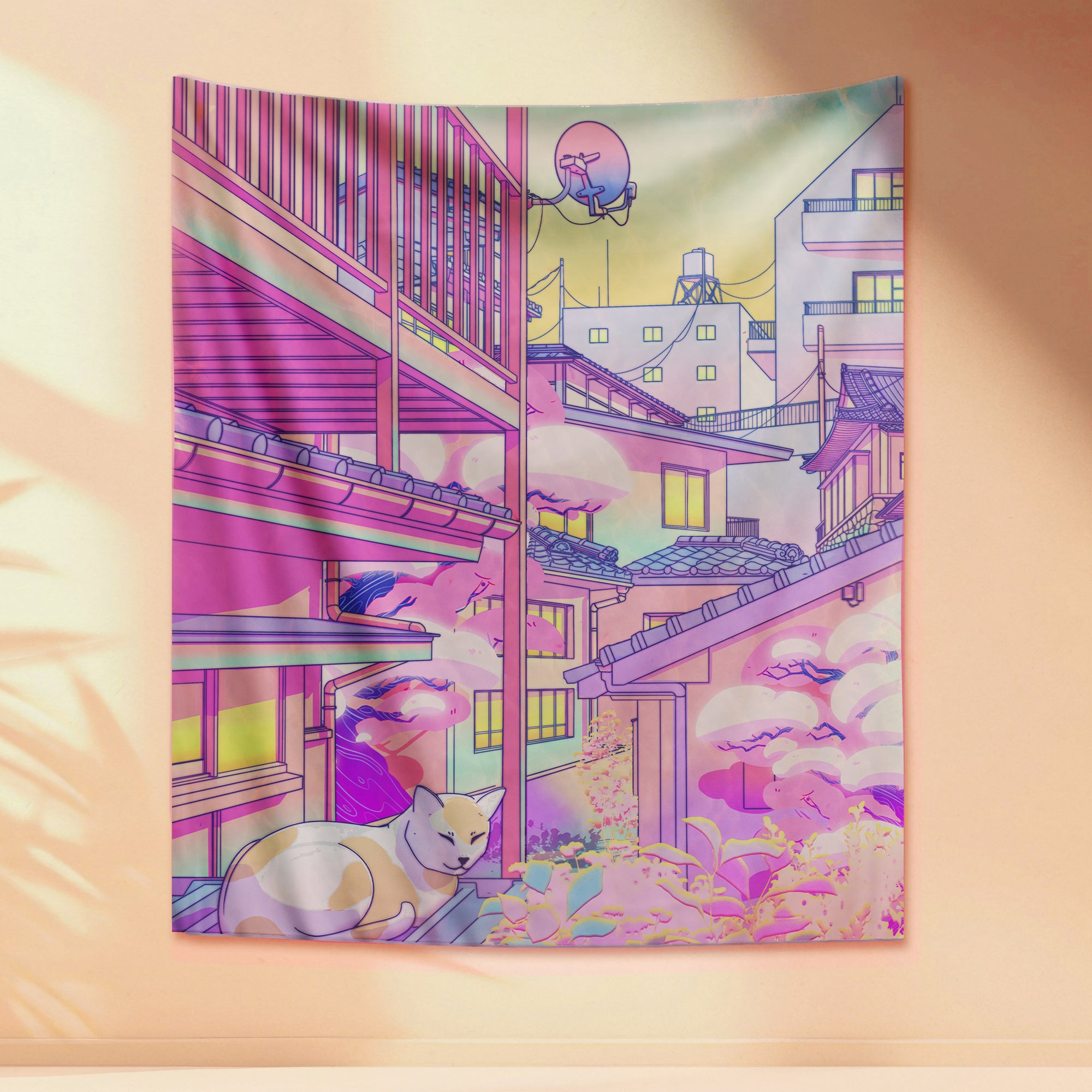 Nekosaki Tapestry - Wall Hanging