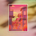 Promenade, Gold Foil Print