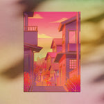 Promenade, Gold Foil Print