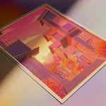 Promenade, Gold Foil Print