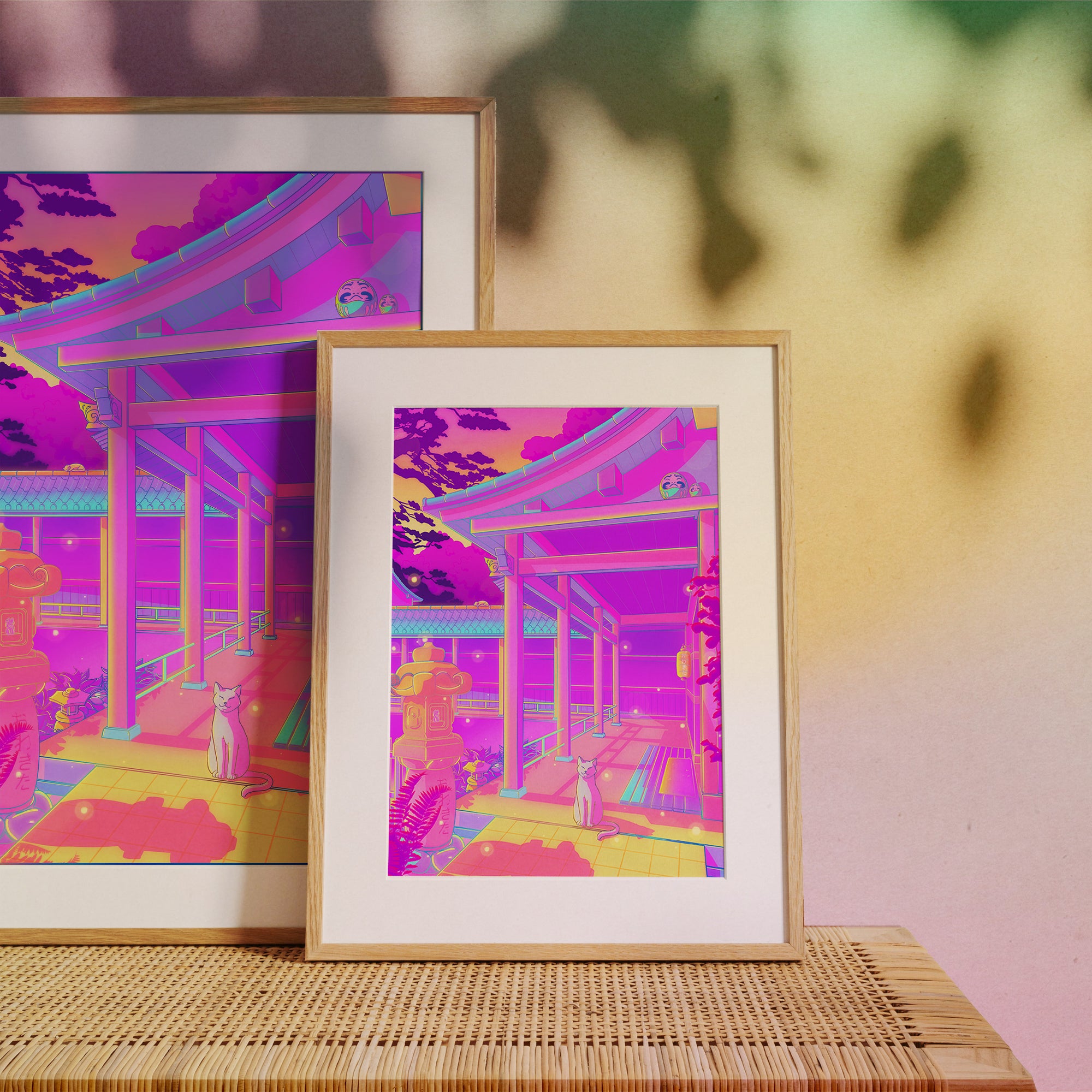 Welcoming Dawn - Holographic Print