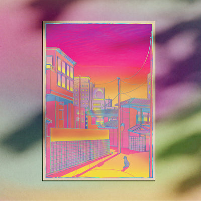 Yanaka Path - Holographic Print