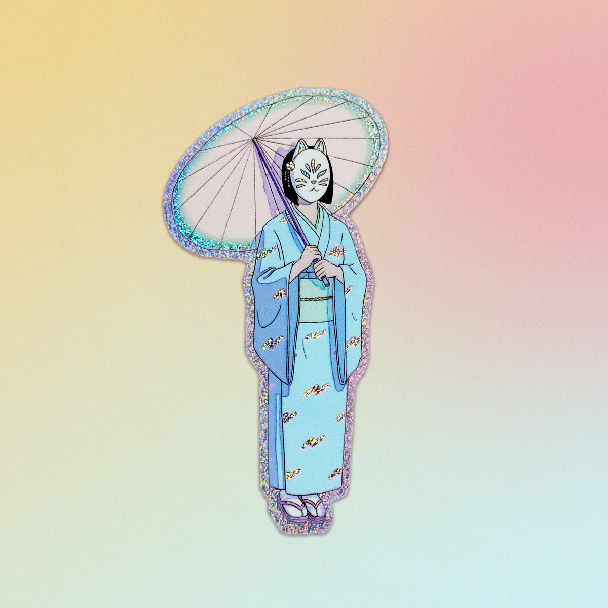 Umbrella pixie dust Sticker